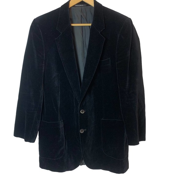 Yves Saint Laurent Other - Yves Saint Laurent Size 42R Men's Velvet Sports Coat Button Front Made France